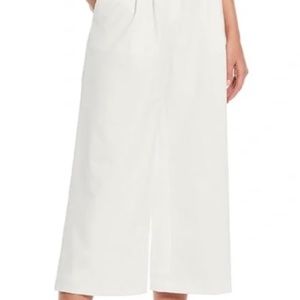NWT! Antonio Melani Alexis Wide Leg White Belted Pants